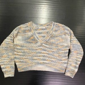 Cropped Knit Sweater